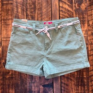 Dickies Women's Sage Green Jean Shorts